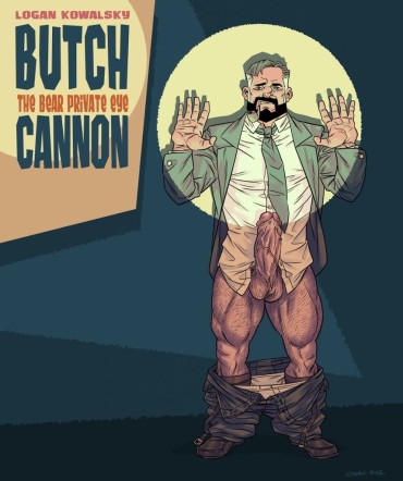 Pica [Logan] Butch Cannon – The Bear Private Eye Gay Handjob