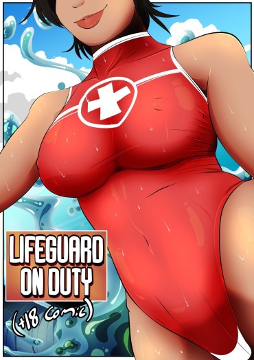 Red Head [vale-city] Lifeguard On Duty (ongoing) 勤務中のリフガード Bathroom
