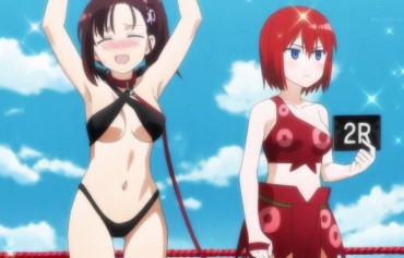Ecchi Anime [Shimarenuse] Seaton Gakuen] Scene That Girls Become Insanely Erotic Costumes In Episode 12 Facefuck