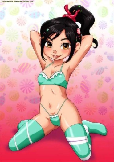 Caiu Na Net [Sugar Rush] Erotic Image Of Vanelope Teenfuns