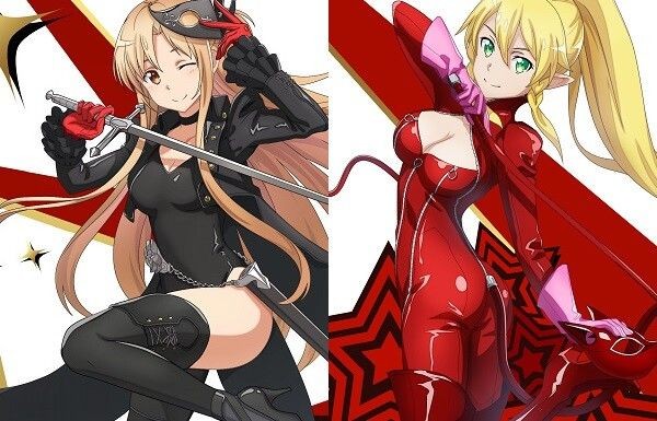 Fuck For Cash [SAO Integral Factor] Is Collaboration With [Persona 5] Asuna And Lifa Is Erotic Suit! Mum