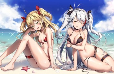Big Natural Tits In The Secondary Erotic Image Of Azur Lane! Wives