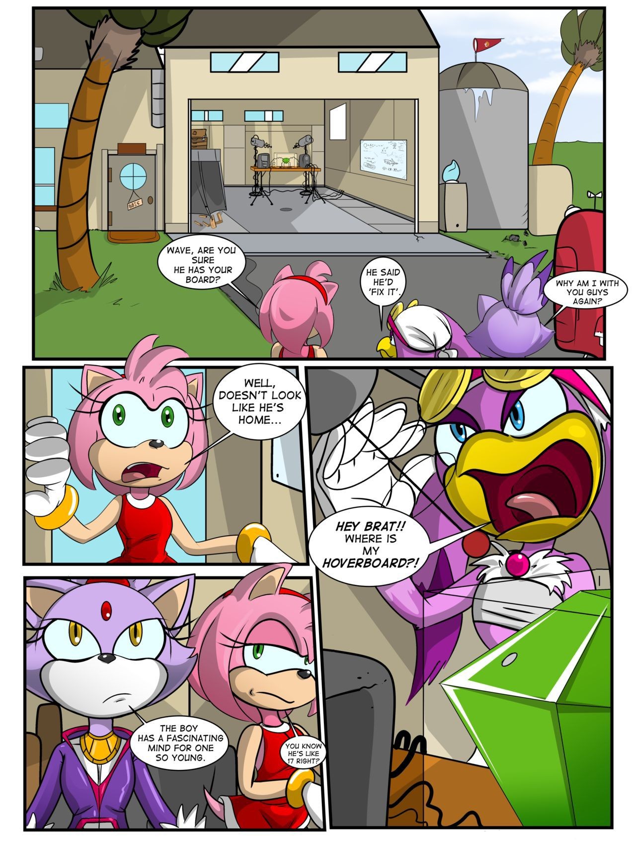 Swallow [Blackrat] Beastgurls (Sonic The Hedgehog) [Ongoing] Wanking