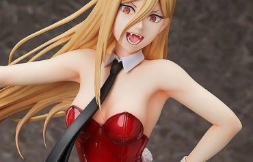 Stepsister "Chainsaw Man" Power Ecchi Ass And Bunny Bunny Erotic Figure! Girls Fucking