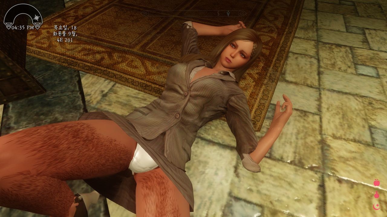 Thai Extremely Hairy Girls In Skyrim (Ver 1.5) - Hairy Sexy Secretary Girl! Tattoo