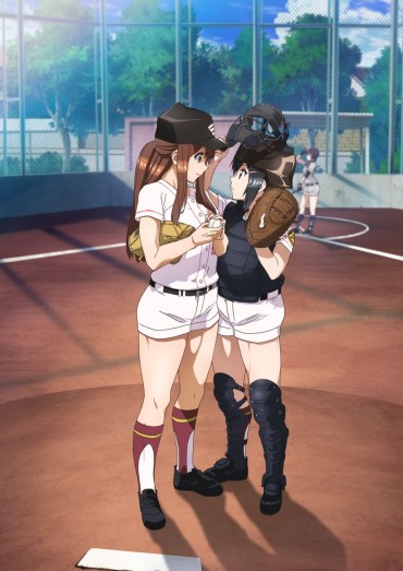 Straight Porn 【Sad News】Women's Baseball Anime Of The Original, Character Is Too Blessed Wwwwww Facefuck