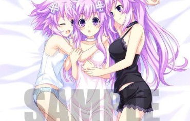 Amateur Teen Anime [Neptunia] OVA Limited Edition Benefits Such As Erotic Bed Sheets And Erotic Figures! Fellatio