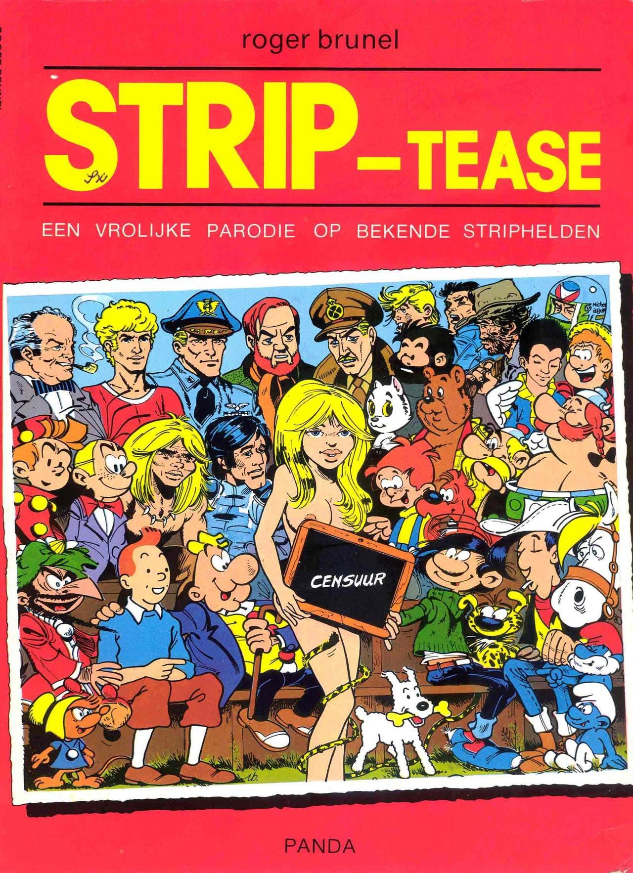 Step Dad Strip-Tease - 01 - Een Vrolijke Parodie Op Bekende Striphelden (Dutch) Een Driedelige Serie Van Roger Brunel Amateur Free Porn