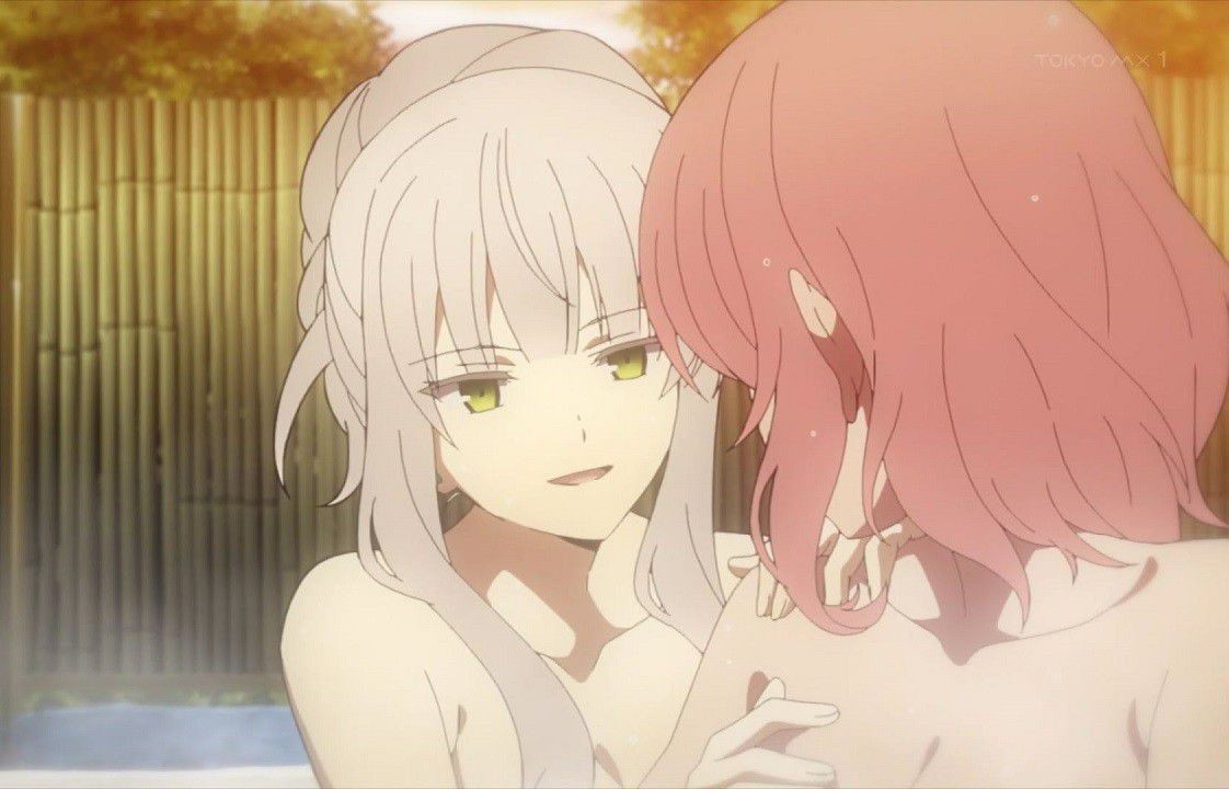 Shaven Anime [Nakanohuman Genome [In Real Life]] Erotic Bathing Scene Where Girls Flirt Naked In Episode 2 Sentando