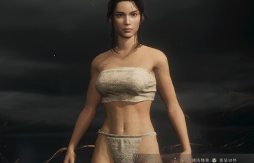 Firsttime "Wo Long: Fallen Dynasty" Trial Version Character In Erotic Underwear! Boob Slider In Full Version Cum Shot