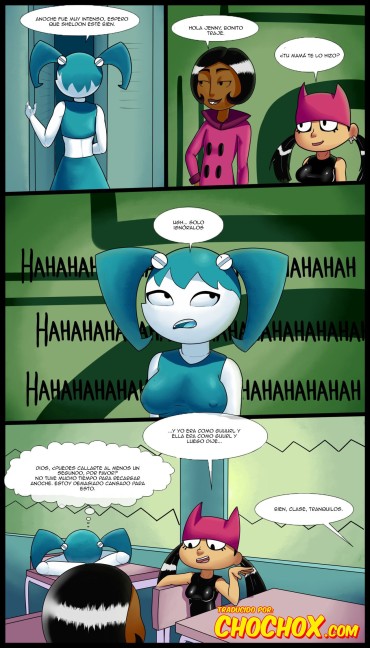 Fingers [FLBL] XJ9 Porn Comic 2 (My Life As A Teenage Robot) [Spanish] [Ongoing] Money