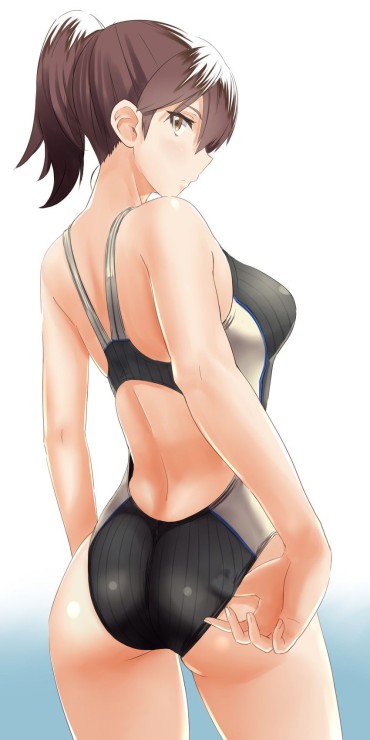 Virtual [Second] Secondary Erotic Image Of A Girl Who Wore A Swimming Race Swimsuit Part 10 [swimsuit] Punished