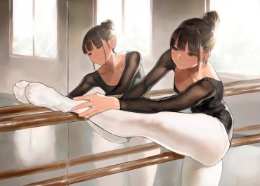 3some The Secondary Image Of A Girl In A Leotard 3 50 Pieces [Ero/non-erotic] Tan