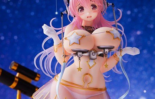 Bigtits Erotic Costume Figure Of Muchimuchi Oppai And Sheer Skirt In [super Sonico] Libra Ver! Money