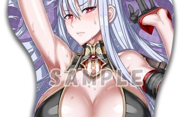 [Valkyria Chronicles] Seleria's Life-size Breast Is Erotic Boob Mouse Pad