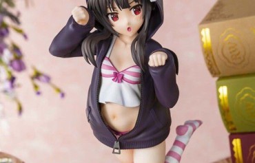 Cum In Mouth "Bless This Wonderful World!" Erotic Figure In Megumin's Hoodie And Underwear Cum Swallowing