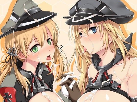 Erotica Prinz And Bismarck's Sister-in-Co Night War Campaign Toilet