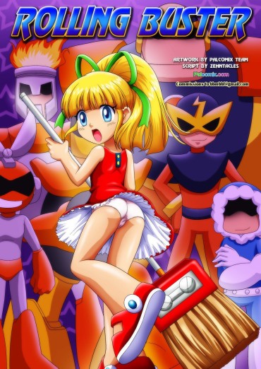 Tgirls [Palcomix] Rolling Buster (Mega Man) (italian) Tight