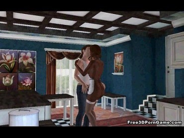 Rico Foxy 3D Animated Ebony Hottie Sucking And FAC Head