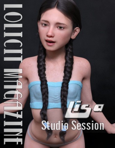 Spandex Lolicit Magazine: Lisa Studio Semen