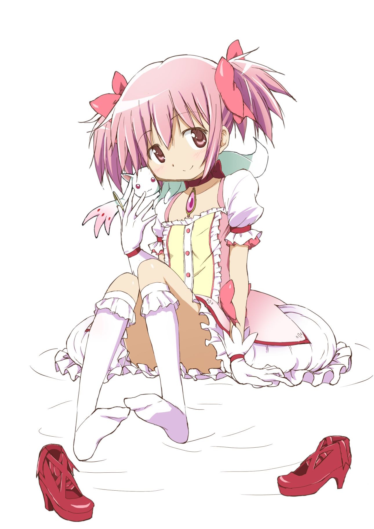 Best Blowjob Kaname Madoka "I Do Not See It With Naughty Eyes Because It Is A Magical Girl..." ← This W, W, W Double Penetration