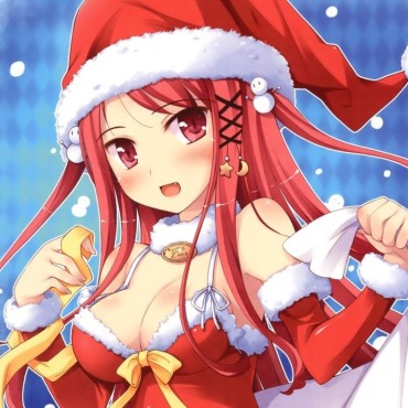 Guys Photo Collection Of Two-dimensional Beautiful Girl Was Christmas Cosplay. Vol.9 Huge
