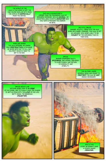 Blows [Tom Reynolds] Hulk: Bustier (Ongoing) Cream