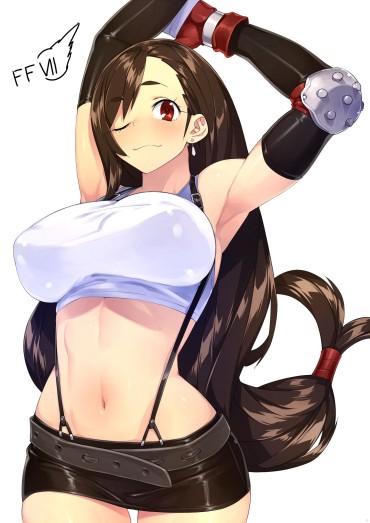 Grandpa [Second] The Cute Secondary Erotic Image Of Tifa Chan Of Erotic Ff7 Even Wearing Clothes [FF] Titjob