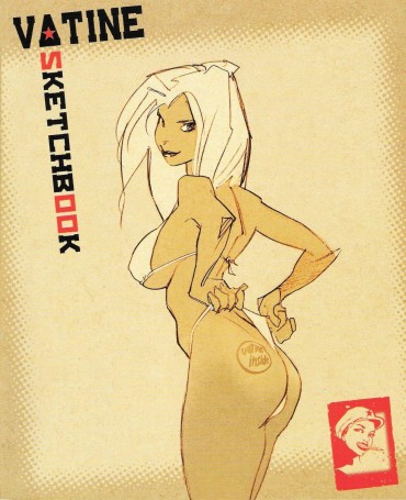 Big Boobs [Olivier Vatine]Comix Buro – Sketchbook – 03[French][Artbook] Old And Young