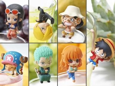 Wet One Piece Ochatomo Tea Time Of Pirates Box Of 8 Figures [bigbadtoystore.com] One Piece Ochatomo Tea Time Of Pirates Box Of 8 Figures Butthole