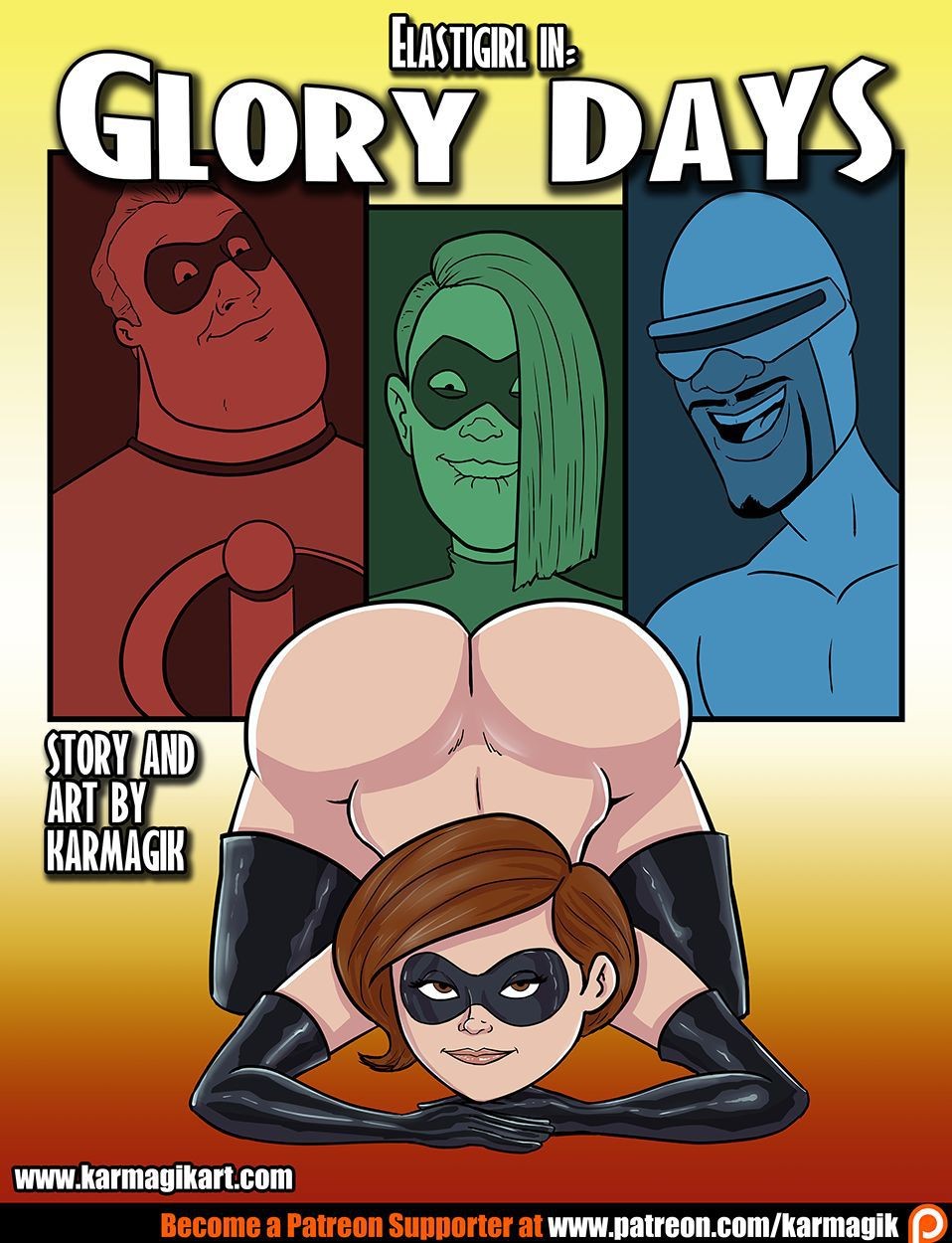 Big Dildo [karmagik] Elastigirl In Glory Days (The Incredibles) Naughty