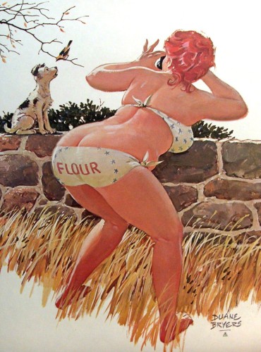 Hard Fucking Artist – Duane Bryers [40's-70's 'Hilda' Pinups] Phat