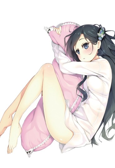 Pornstars [Secondary/ZIP] Rainbow Image Of A Cute Girl Holding A Pillow Tightly Wet