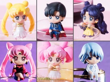 Old Sailor Moon Ochatomo Night & Day Box Of 8 Figures [bigbadtoystore.com] Sailor Moon Ochatomo Night & Day Box Of 8 Figures Gay Longhair