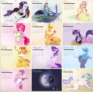 Dancing Phyll Anthro Calendar 2020 (My Little Pony) Pattaya