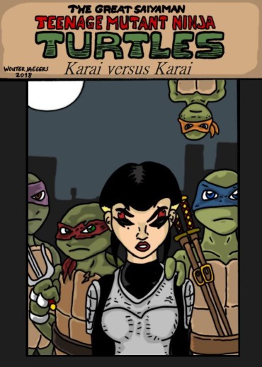 Gay Military Teenage Mutant Ninja Turtles: Karai Versus Karai. Public Fuck