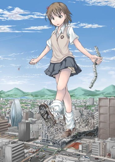Emo Gay [Sizefeci] Image Of A Huge Daughter Attacking The City! Tesao