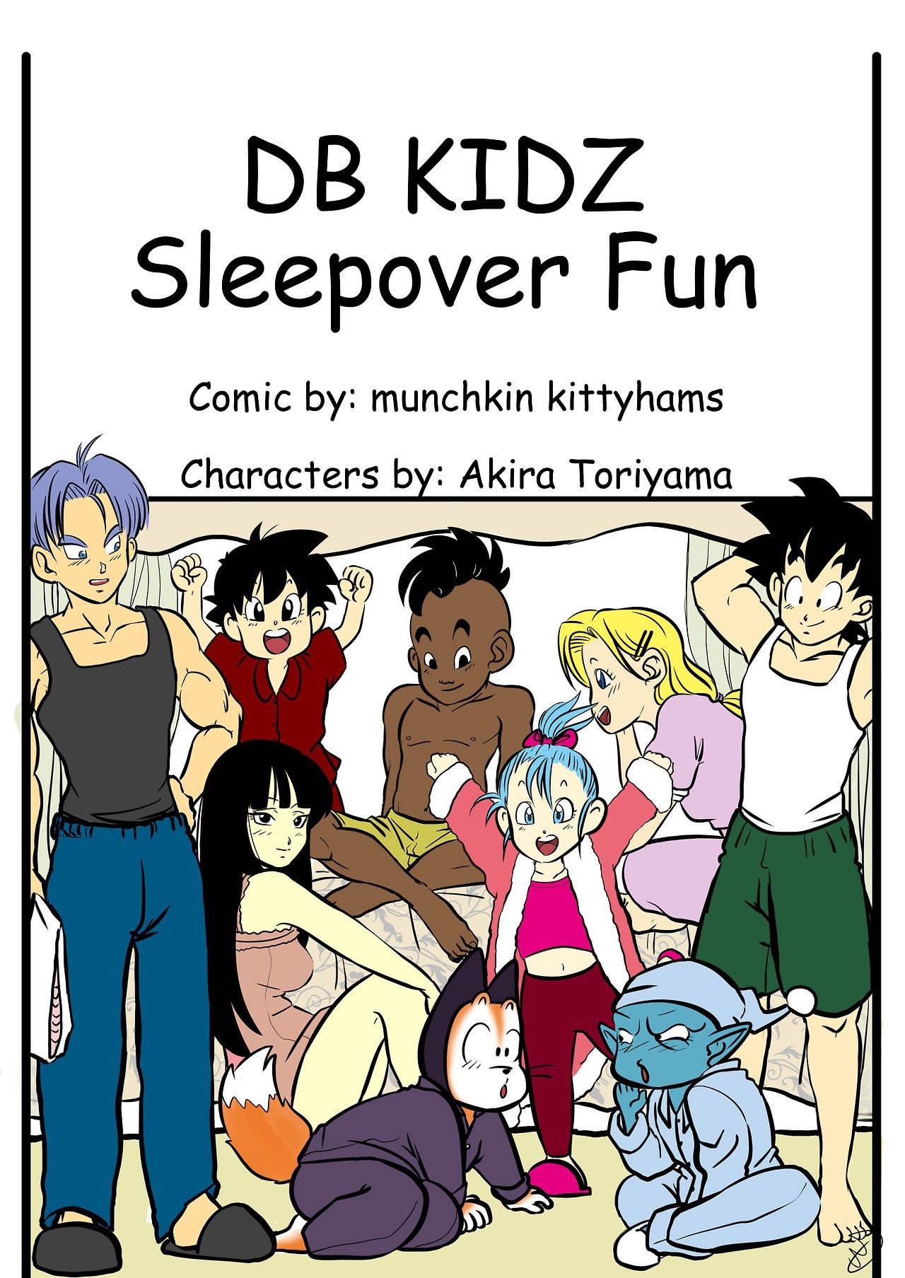 Mamada [Munchkin Kittyhams] Sleepover Fun (Dragon Ball Super) [Ongoing] Stepmother