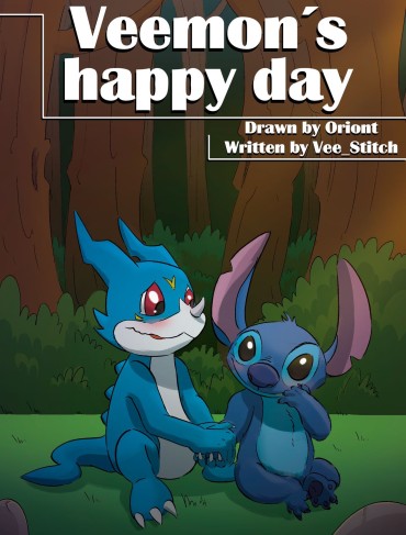 Gay Domination [OrionT] Veemon's Happy Day (Digimon, Lilo & Stitch) [in Progress] Free Rough Porn