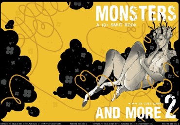 Gay Kissing Monsters & More: An 18+ Sketchbook By Coey Kuhn VOLUME 2 [Scan] Realsex
