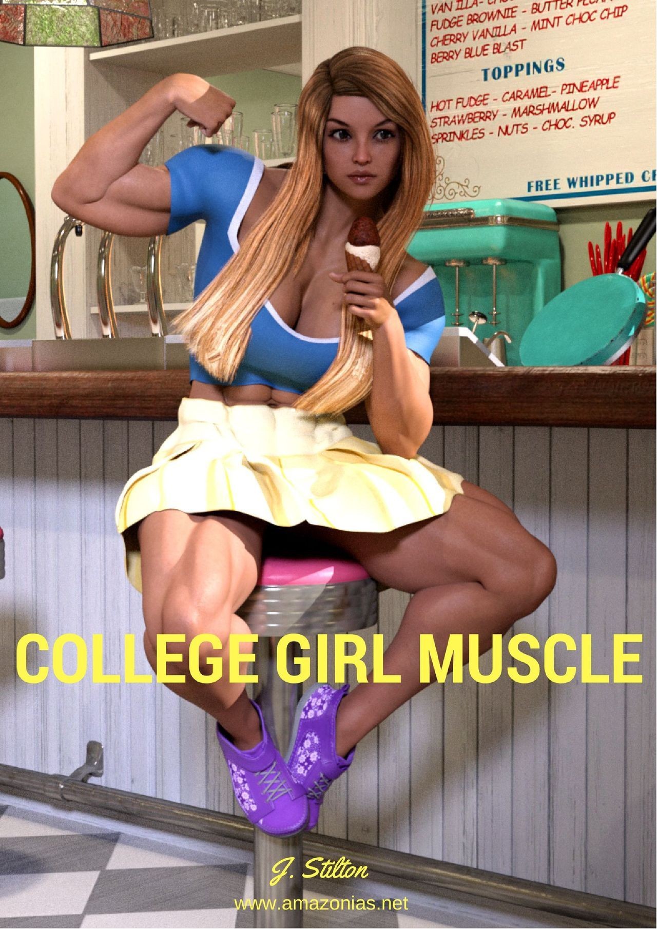 Leite Amazonias – College Girl Muscle 8teen