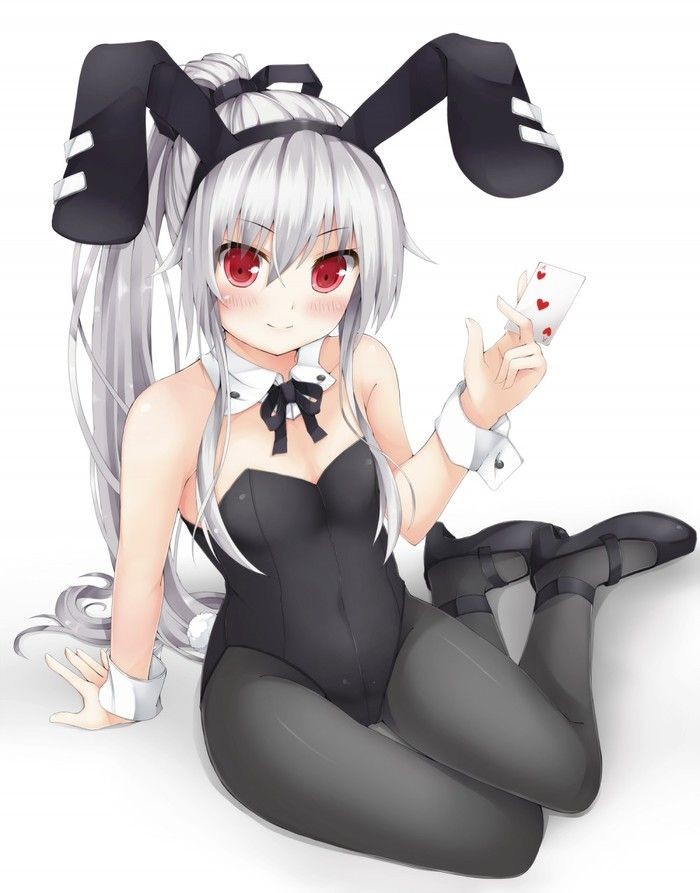 Ladyboy Two-dimensional Image Of A Naughty Bunny Girl Negro