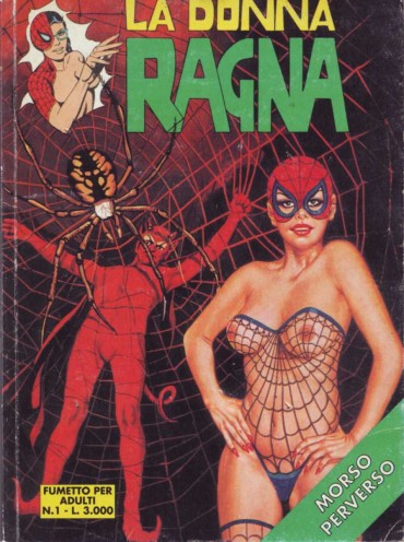 Bulge Comic Cover Art – La Donna Ragna (ITA) Gag