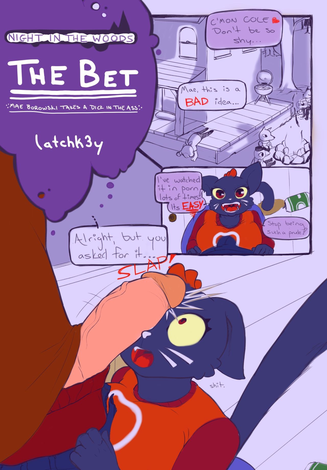 Flogging [Latchk3y] The Bet (Night In The Woods) Jerk