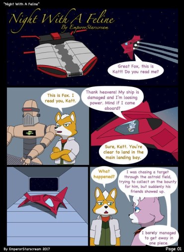 Student [EmperorStarscream] Night With A Feline (Star Fox) Fake