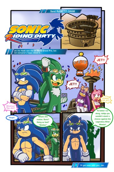 Innocent Sonic Riding Dirty Celebrity