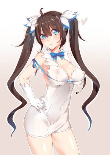 Mouth Hestia's Sexy And Slipping Secondary Erotic Image Collection [Is It Wrong To Seek An Encounter In A Dungeon?] Hand Job