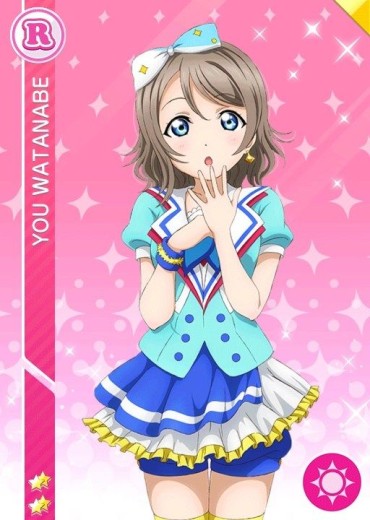 Whore Love Live, Sunshine! Card-like Image Of Your SSR, SR, And R Of Watanabe-chan Big Dildo