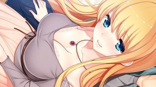 Latex 【Erotic Anime Summary】 Erotic Image Of A Girl Whose Busty Cleavage Is Too Egret 【Secondary Erotic】 Big Natural Tits