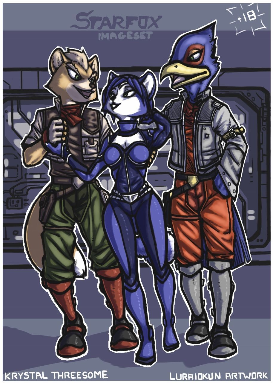 Huge Ass [Luraiokun] Starfox Imageset (Krystal) Big Cock